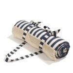 Picknickdecke STRIPES NAVY - XL - 145 x 170 cm