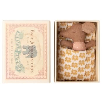 Sleepy wakey Baby Mouse - Rose
