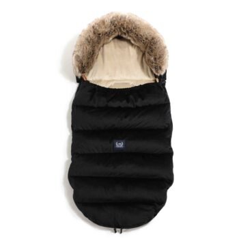 Kinderwagen Fusssack Uni BLACK Hauptbild