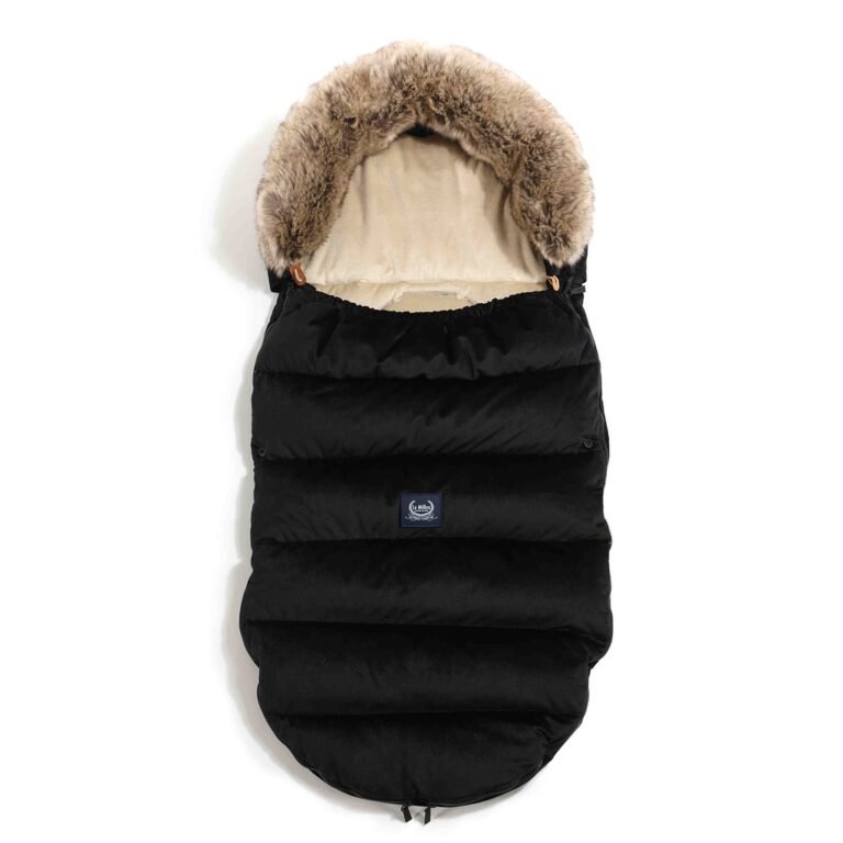 Kinderwagen Fusssack Uni BLACK Hauptbild