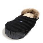 Kinderwagen Fusssack Uni BLACK Zusatzbild 2