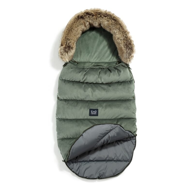 Kinderwagen Fusssack Uni KHAKI Zusatzbild 1