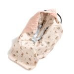 Einschlagdecke Babyschale Baumwolle Velvet Multi BAMBILAND