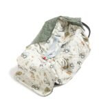 Einschlagdecke Babyschale multi ABC FARM
