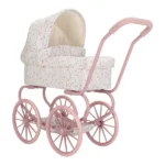 Vintage metal doll buggy (main image)