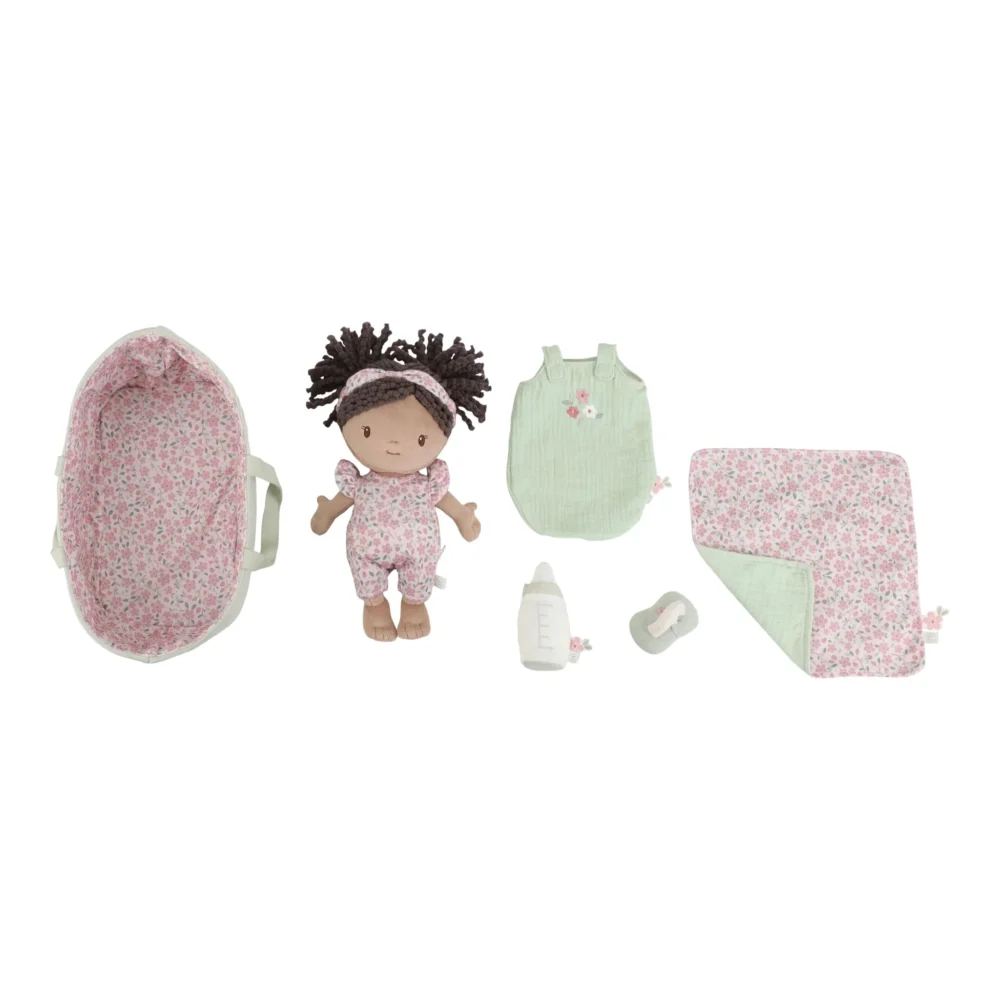 Poupée bébé dans un panier Evi GRS Image supplémentaire 1