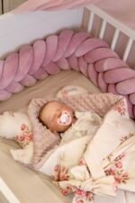 Set Einschlagdecke & Kissen | Premium Ultra Soft Muslin|TOG 2.5|Fall Roses – Image 2