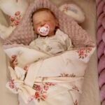Set Einschlagdecke & Kissen | Premium Ultra Soft Muslin|TOG 2.5|Fall Roses