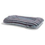 Babynest Baumwolle Velvet STRIPES BLUE - 50 x 86 cm Zusatzbild 2