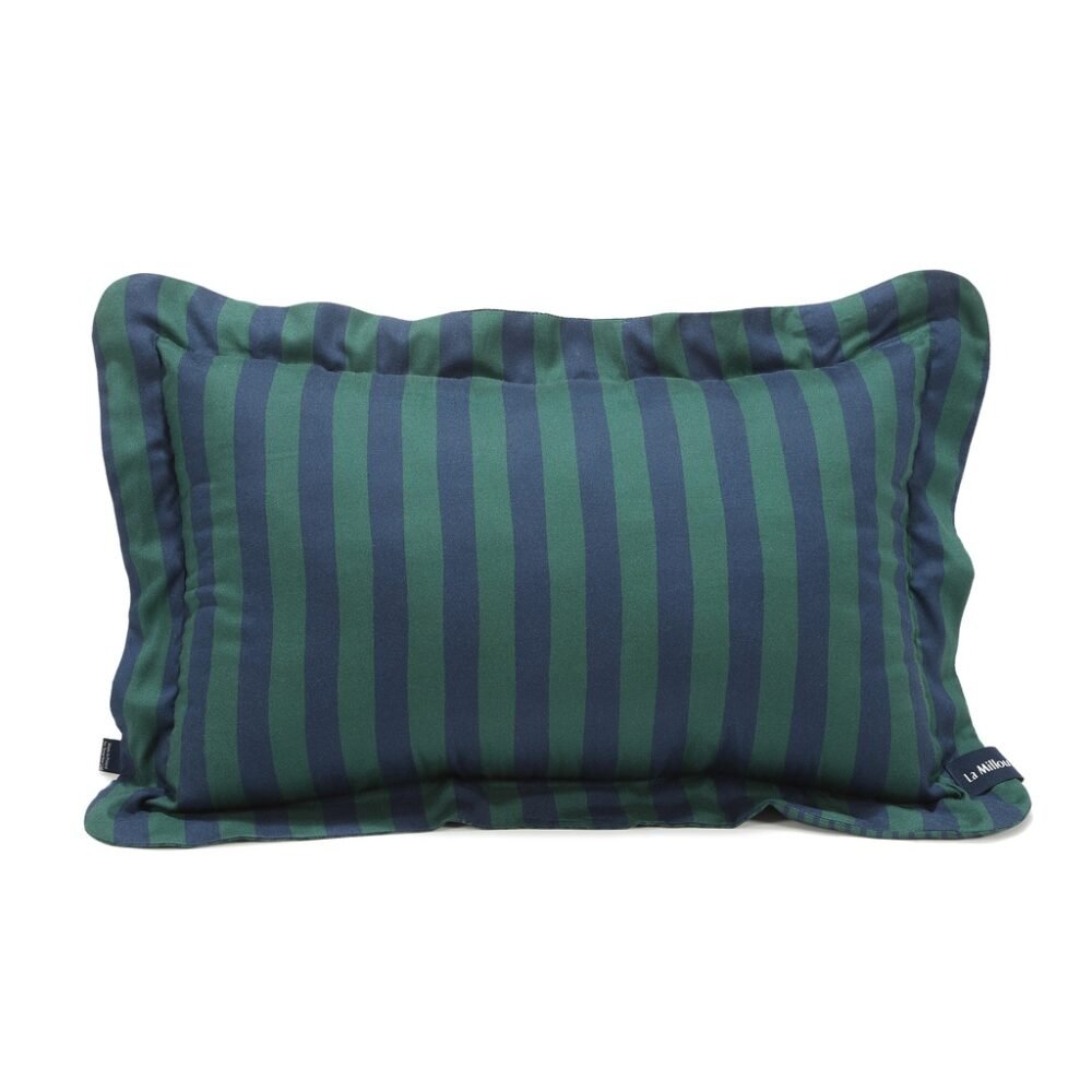 Kopfkissen Bambus STRIPES GREEN - XL - 50 x 70 cm Hauptbild