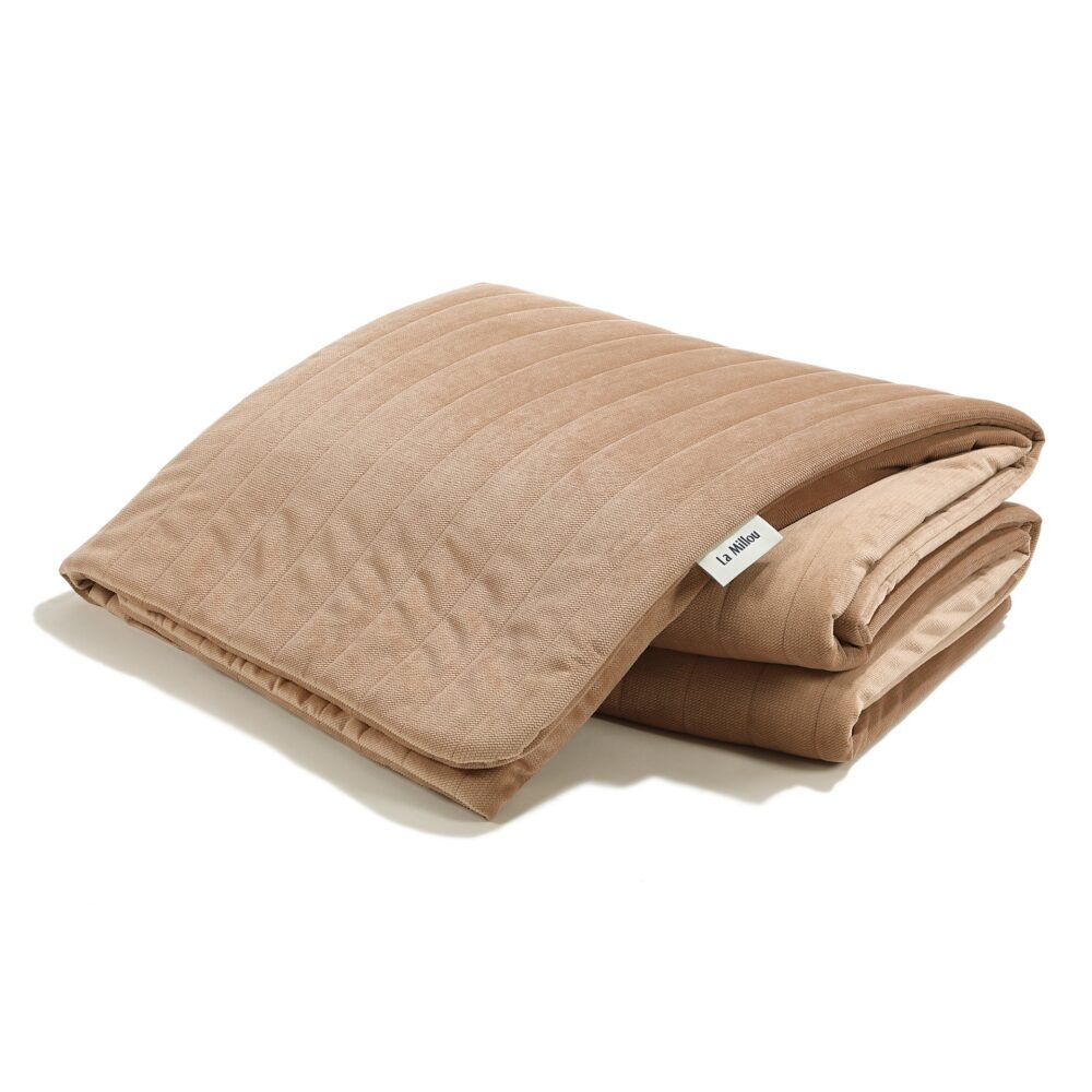Coperta MOCCA in puro velluto caldo - XL - 160 x 200 cm Immagine principale
