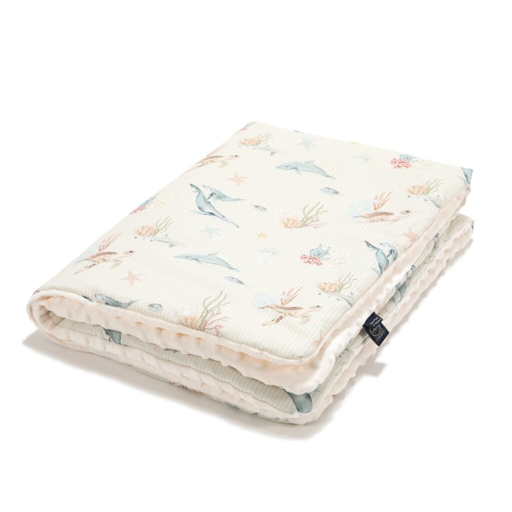 Couverture chaude Minky SEAWORLD - M - 80 x 100 cm Image principale