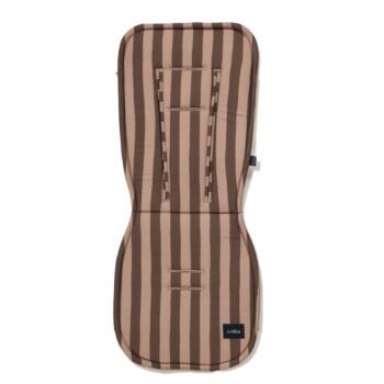 Kinderwagenauflage Baumwolle Velvet Multi STRIPES BROWN Hauptbild