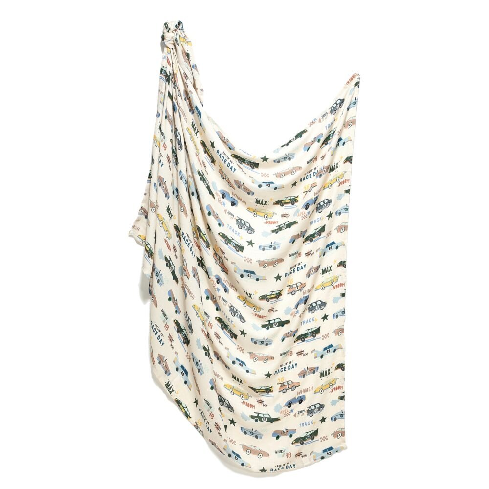 Copertina per neonati in mussola di bambù GRAND PRIX - 115 x 140 cm Immagine principale