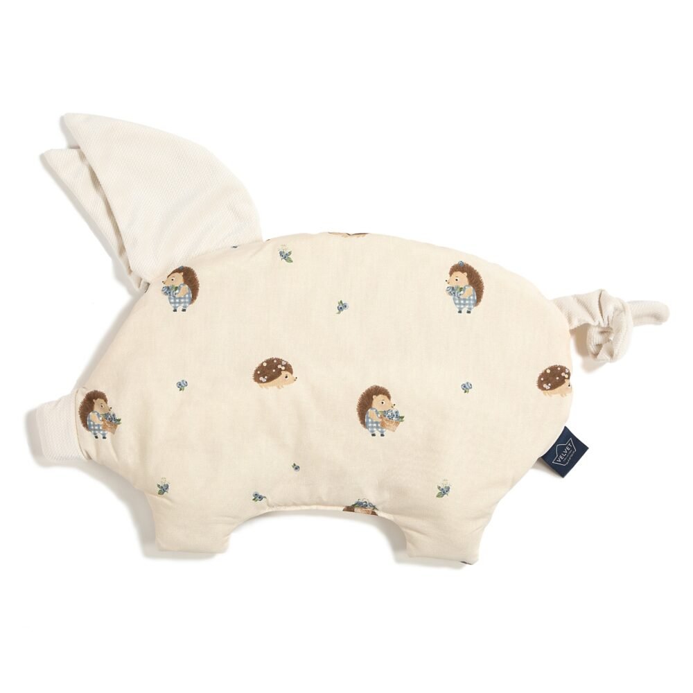 Cuscino in velluto con maialino addormentato BERRY HENRY Immagine principale