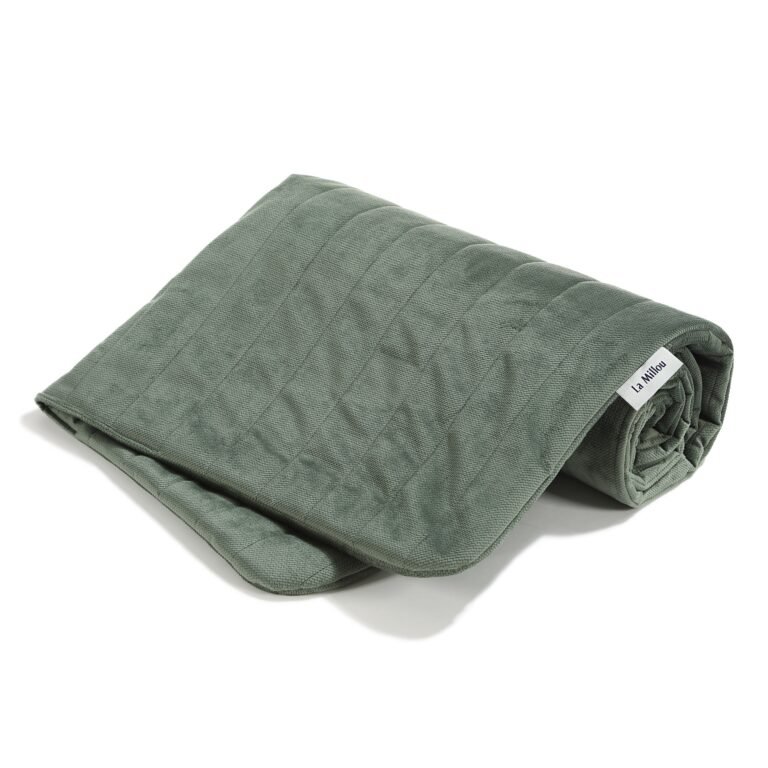 Warme Decke Velvet Pure KHAKI - L - 110 x 140 cm Hauptbild