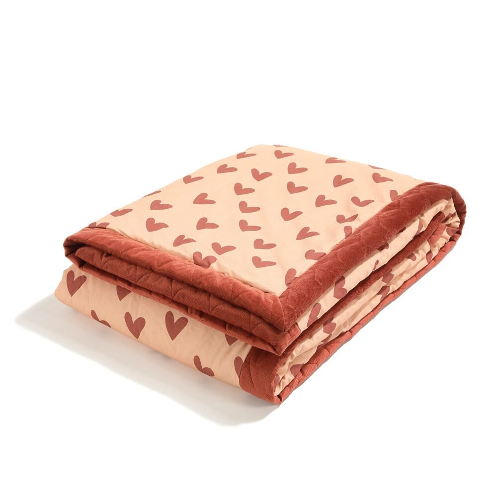 Warm Velvet Blanket HEARTBEAT PINK - XL - 140 x 200 cm Main Image