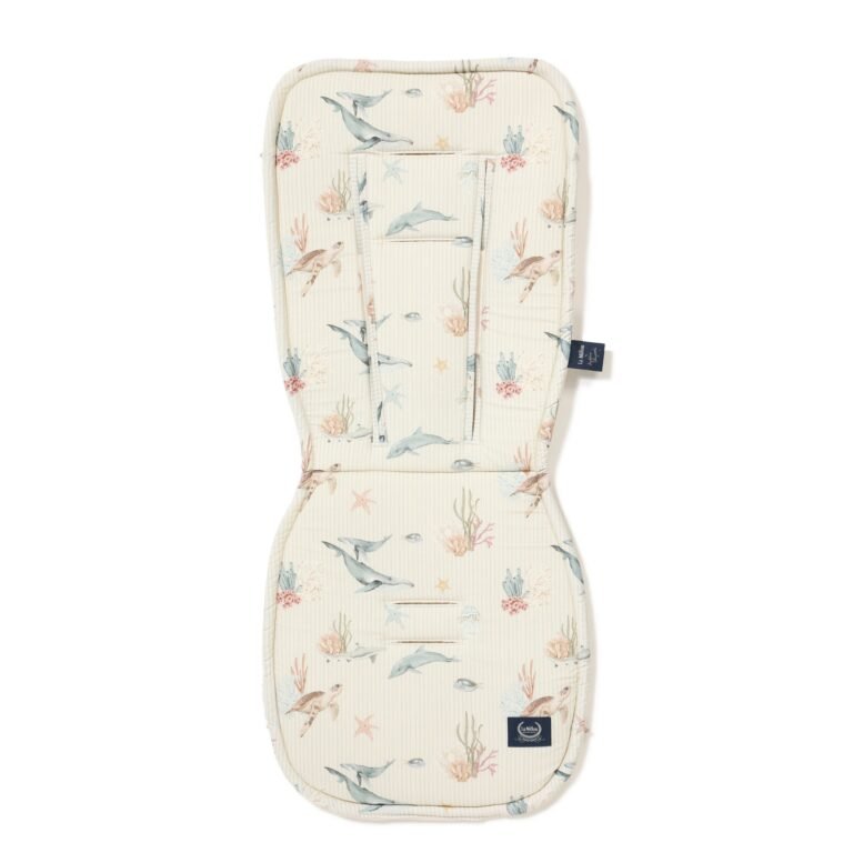 SEAWORLD Doublure de poussette en velours de coton multicolore - Image principale