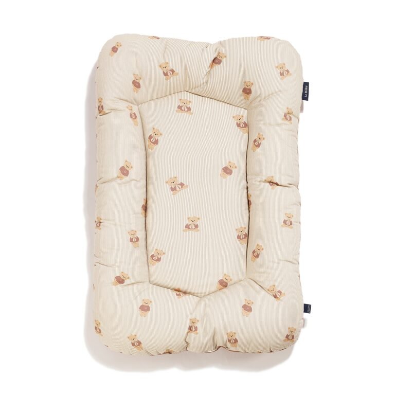 Babynest Baumwolle Velvet BABY BEAR - 50 x 86 cm Hauptbild