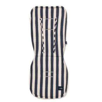 Kinderwagenauflage Baumwolle Velvet Multi STRIPES NAVY Hauptbild