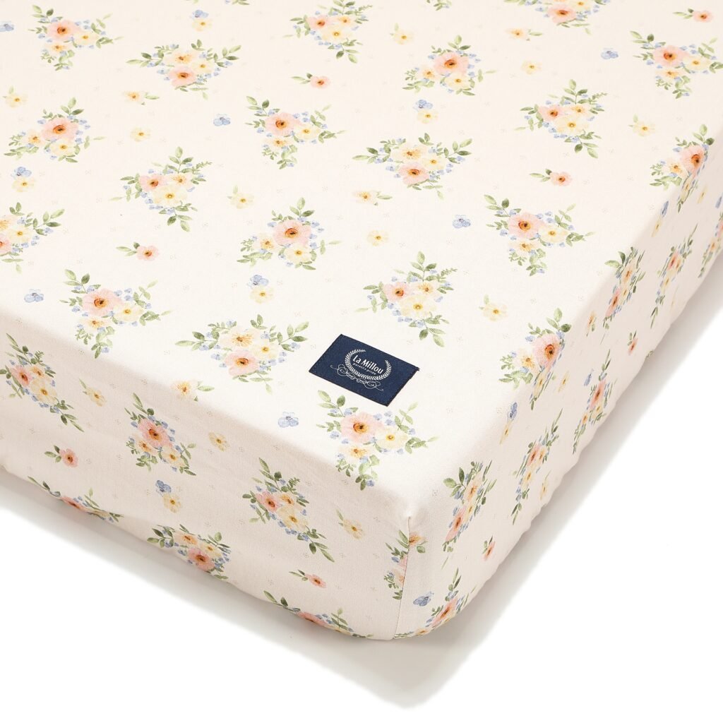 Drap-housse en coton ENGLISH GARDEN - M - 70 x 140 cm Image principale