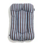 Babynest Baumwolle Velvet STRIPES BLUE - 50 x 86 cm Hauptbild