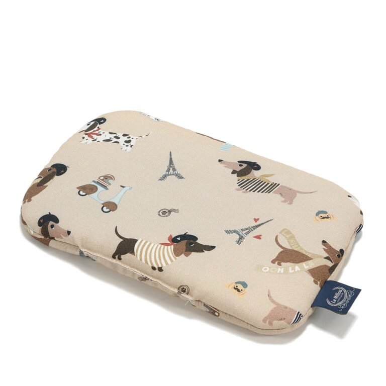 Bamboo pillow PIERRE THE DOG - S - 20 x 30 cm Main image