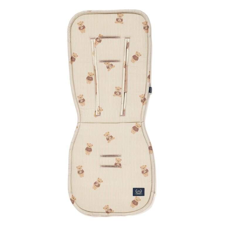 Doublure de poussette multi-usages en velours de coton Baby Bear (Image principale)