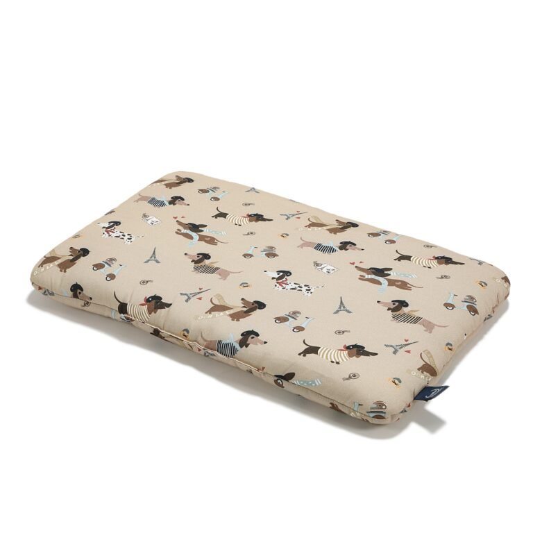 Bamboo pillow PIERRE THE DOG - L - 40 x 60 cm Main image