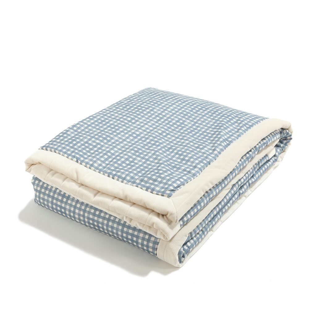 Warm Velvet Blanket BERRY VICHY - XL - 140 x 200 cm Main Image