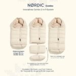 Kinderwagen Fusssack NORDIC Combo BEIGE(0-36M) - Image 3