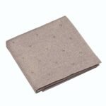 Baby blanket merino wool jersey taupe